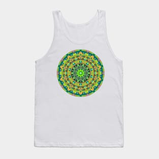 The Green Man Mandala Tank Top